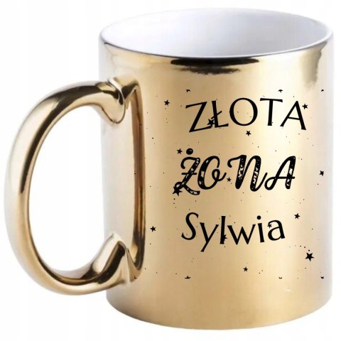 KUBEK ZŁOTY NA ŚMIESZNY PREZENT Z NADRUKIEM RÓŻNE WZORY 330 ml KUBEK ZŁOTY NA ŚMIESZNY PREZENT Z NADRUKIEM RÓŻNE WZORY 330 ml
