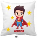 PODUSZKA DLA DZIECKA Z GRAFIKĄ IMIENIEM RÓŻNE WZORY 40x40