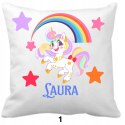 PODUSZKA DLA DZIECKA Z GRAFIKĄ IMIENIEM RÓŻNE WZORY 40x40