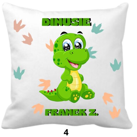 PODUSZKA DLA DZIECKA Z GRAFIKĄ IMIENIEM RÓŻNE WZORY 40x40