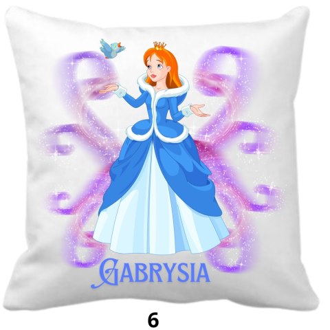 PODUSZKA DLA DZIECKA Z GRAFIKĄ IMIENIEM RÓŻNE WZORY 40x40