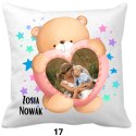PODUSZKA DLA DZIECKA Z GRAFIKĄ IMIENIEM RÓŻNE WZORY 40x40
