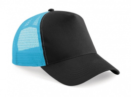CZAPKA BEECHFIELD TRUCKER CZARNO-NIEBIESKA
