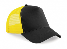 CZAPKA BEECHFIELD TRUCKER CZARNO-ŻÓŁTA