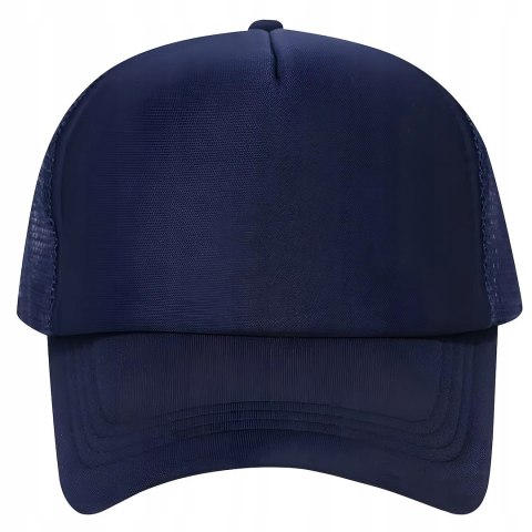 CZAPKA Z DASZKIEM TRUCKER Z SIATECZKĄ 5 PANELI JHK GRANATOWA CZAPKA Z DASZKIEM TRUCKER Z SIATECZKĄ 5 PANELI JHK GRANATOWA