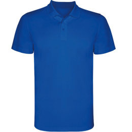 KOSZULKA SPORTOWA POLO NIEBIESKA