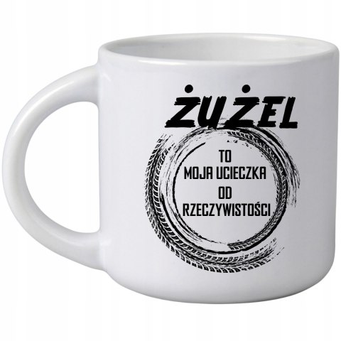 KUBEK ŻUŻLOWY DLA KIBICA ŻUŻLA "ŻUŻEL UCIECZKA OD RZECZYWISTOŚCI"