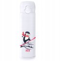 TERMOS SPORTOWY Z WŁASNYM NADRUKIEM RÓŻNE WZORY 450 ml