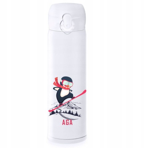 TERMOS SPORTOWY Z WŁASNYM NADRUKIEM RÓŻNE WZORY 450 ml TERMOS SPORTOWY Z WŁASNYM NADRUKIEM RÓŻNE WZORY 450 ml
