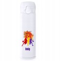 TERMOS SPORTOWY Z WŁASNYM NADRUKIEM RÓŻNE WZORY 450 ml