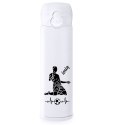 TERMOS SPORTOWY Z WŁASNYM NADRUKIEM RÓŻNE WZORY 450 ml