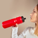 BIDON PLASTIKOWY CZARNY 840 ml