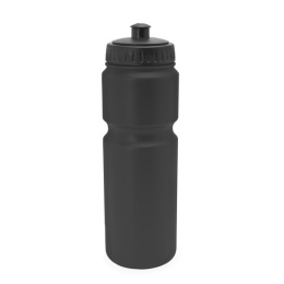 BIDON PLASTIKOWY CZARNY 840 ml
