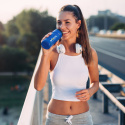 BIDON PLASTIKOWY POMARAŃCZOWY 520 ml