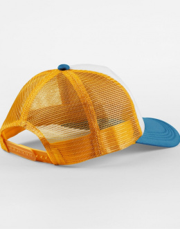 CZAPKA BEECHFIELD RETRO TRUCKER BIAŁO-NIEBIESKO-ŻÓŁTA