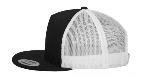 CZAPKA FLEXFIT CLASSIC TRUCKER CZARNO-BIAŁA