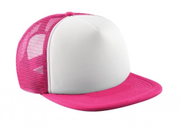 CZAPKA BEECHFIELD VINTAGE TRUCKER BIAŁO-RÓŻOWA