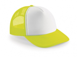 CZAPKA BEECHFIELD VINTAGE TRUCKER BIAŁO-ŻÓŁTA