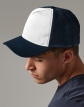 CZAPKA BEECHFIELD VINTAGE TRUCKER BIAŁO-CZERWONA