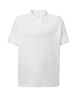KOSZULKA JHK POLO BIAŁA KLASYCZNA