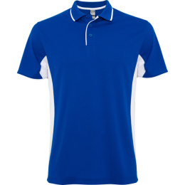 KOSZULKA SPORTOWA POLO NIEBIESKO-BIAŁA