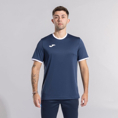 KOSZULKA JOMA COMBI PREMIUM GRANATOWA Z BIAŁYM