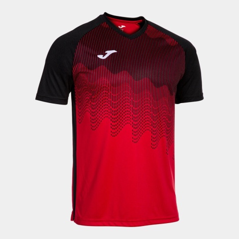 KOSZULKA JOMA TIGER VI CZERWONA Z CZARNYM
