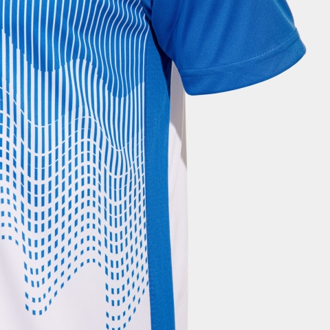 KOSZULKA JOMA TIGER VI BIAŁA Z NIEBIESKIM