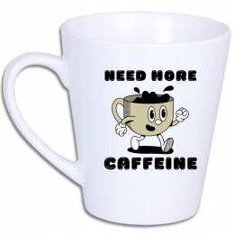 KUBEK LATTE Z KOLOROWYM WNĘTRZEM WŁASNYM NADRUKIEM 300 ml