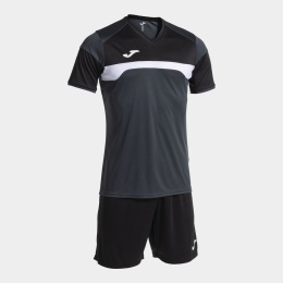 ZESTAW SPORTOWY JOMA DANUBIO III SZARY Z CZARNYM
