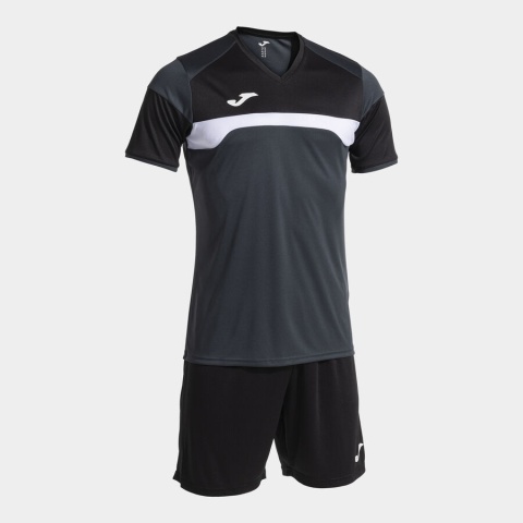 ZESTAW SPORTOWY JOMA DANUBIO III SZARY Z CZARNYM