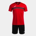 ZESTAW SPORTOWY JOMA VICTORY CZERWONY Z CZARNYM