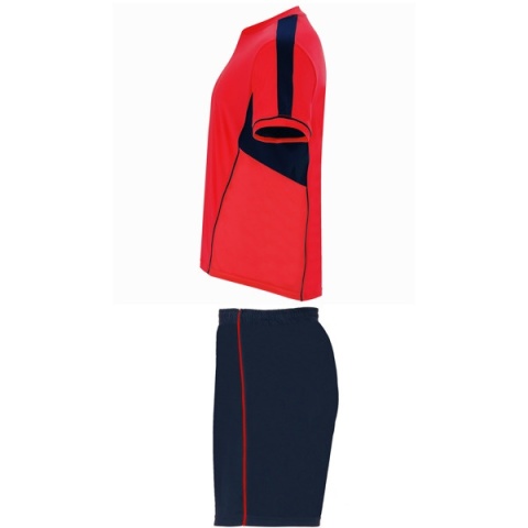 ZESTAW SPORTOWY ROLY BOCA CZERWONY Z GRANATOWYM