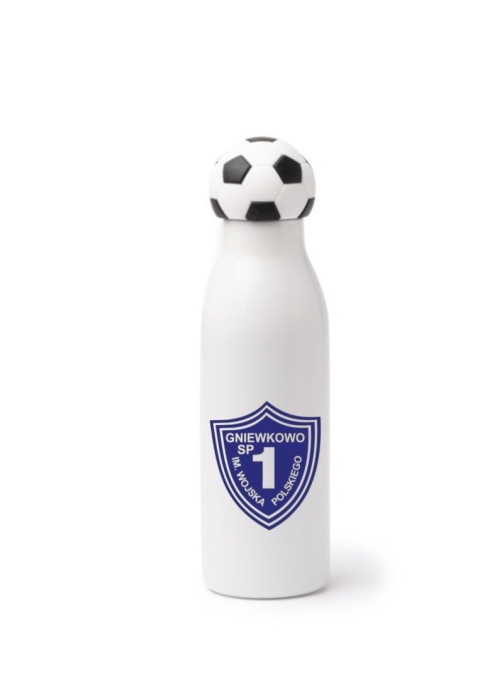 BUTELKA TERMICZNA SPORTOWA FAFIK Z NADRUKIEM 550 ML