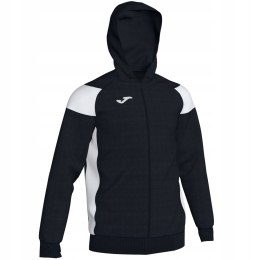 BLUZA SPORTOWA JOMA CREW III Z KAPTUREM CZARNO-BIAŁA 101271.102 r. 3XS