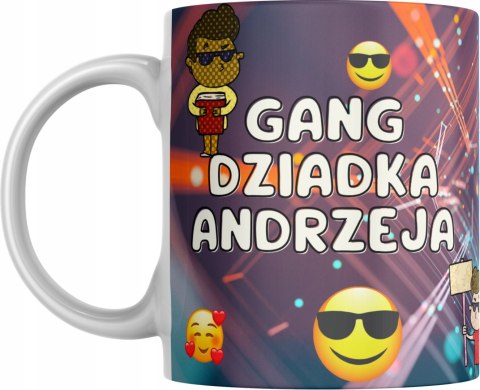 KUBEK DLA DZIADKA ZE ZDJĘCIEM Z GRAFIKĄ "GANG DZIADKA" KUBEK DLA DZIADKA ZE ZDJĘCIEM Z GRAFIKĄ "GANG DZIADKA"