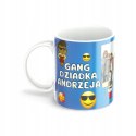 KUBEK DLA DZIADKA ZE ZDJĘCIEM Z GRAFIKĄ "GANG DZIADKA"