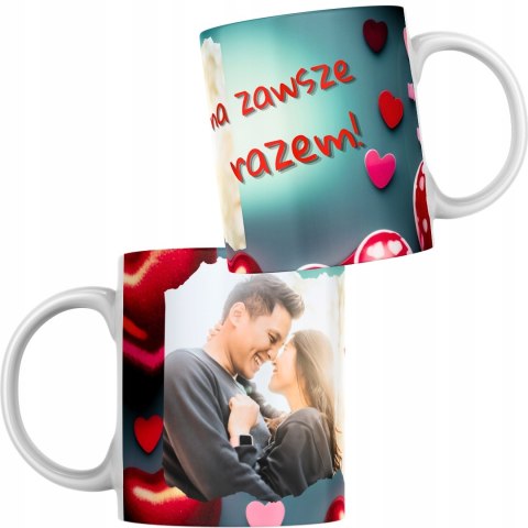 KUBEK KOLOROWY DLA ZAKOCHANYCH Z WŁASNYM ZDJĘCIEM RÓŻNE WZORY KUBEK KOLOROWY DLA ZAKOCHANYCH Z WŁASNYM ZDJĘCIEM RÓŻNE WZORY