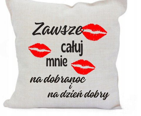 PODUSZKA LINEN Z WŁASNYM NADRUKIEM DLA PAR RÓŻNE WZORY 40x40 PODUSZKA LINEN Z WŁASNYM NADRUKIEM DLA PAR RÓŻNE WZORY 40x40